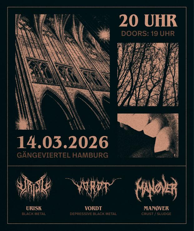 Urisk Gängeviertel w/Manøver, VordtFlyer