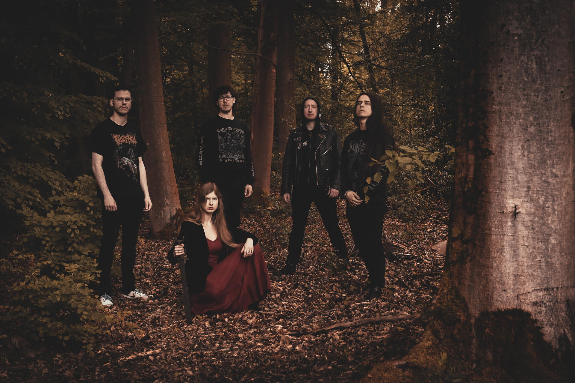 Urisk Live Band, showing Marleen Bügener, Benedikt Brixius, Christoph Thiem, Marius Paulus and Pepe Roldan Duran