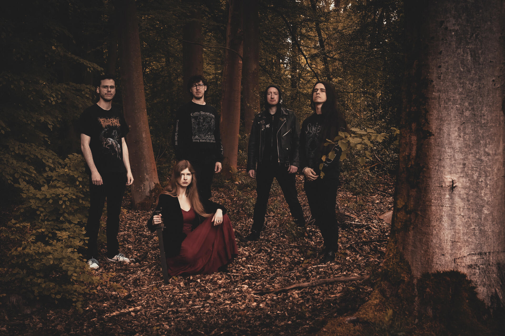 Urisk Live Band, showing Marleen Bügener, Benedikt Brixius, Christoph Thiem, Marius Paulus and Pepe Roldan Duran